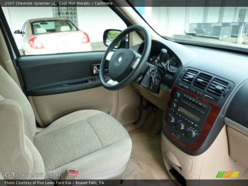 Gold Mist Metallic / Cashmere 2007 Chevrolet Uplander LS