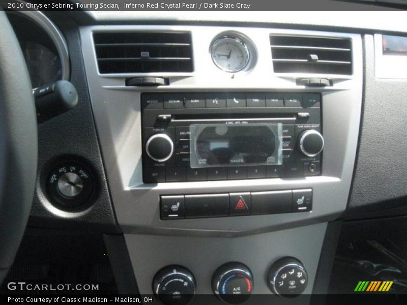 Inferno Red Crystal Pearl / Dark Slate Gray 2010 Chrysler Sebring Touring Sedan