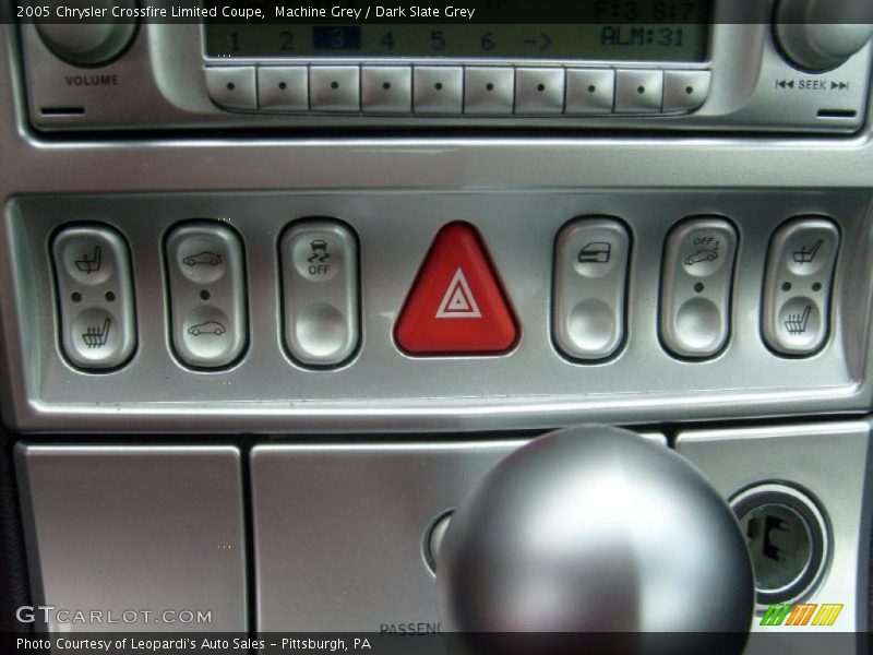Machine Grey / Dark Slate Grey 2005 Chrysler Crossfire Limited Coupe