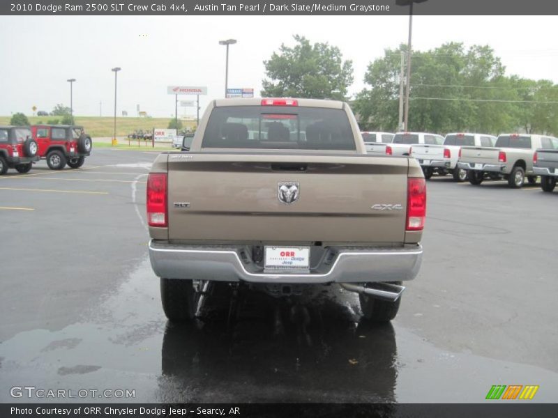 Austin Tan Pearl / Dark Slate/Medium Graystone 2010 Dodge Ram 2500 SLT Crew Cab 4x4