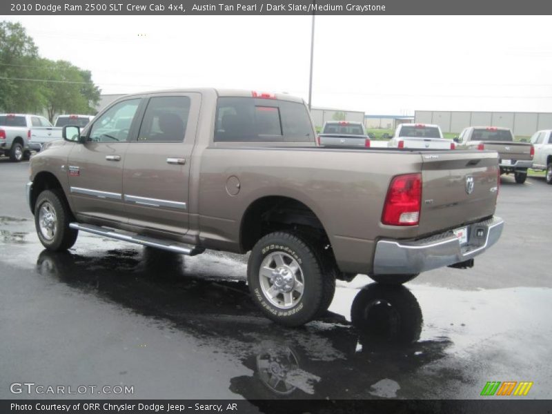 Austin Tan Pearl / Dark Slate/Medium Graystone 2010 Dodge Ram 2500 SLT Crew Cab 4x4