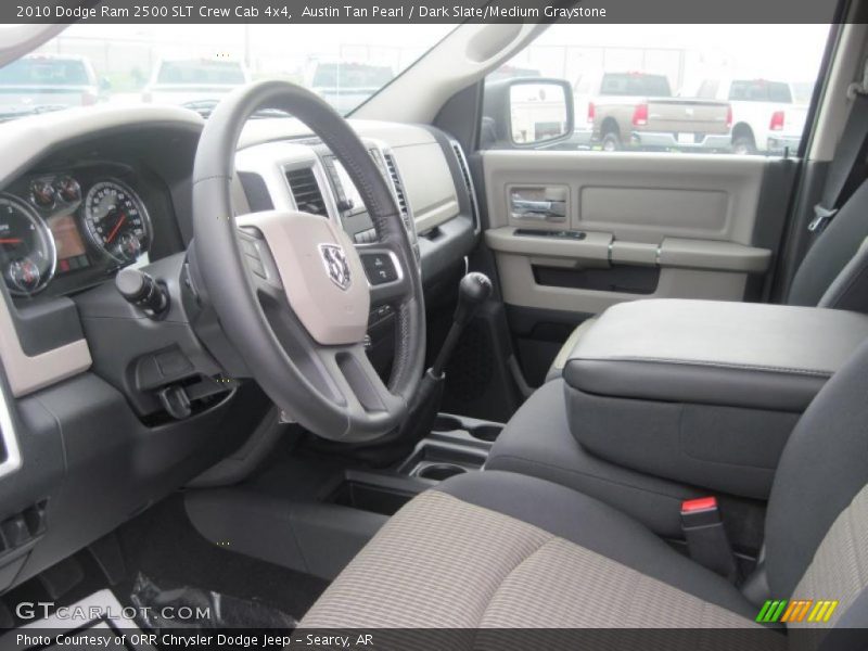 Austin Tan Pearl / Dark Slate/Medium Graystone 2010 Dodge Ram 2500 SLT Crew Cab 4x4