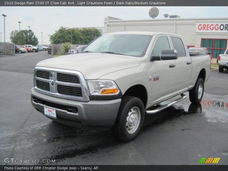 Light Graystone Pearl / Dark Slate/Medium Graystone 2010 Dodge Ram 3500 ST Crew Cab 4x4