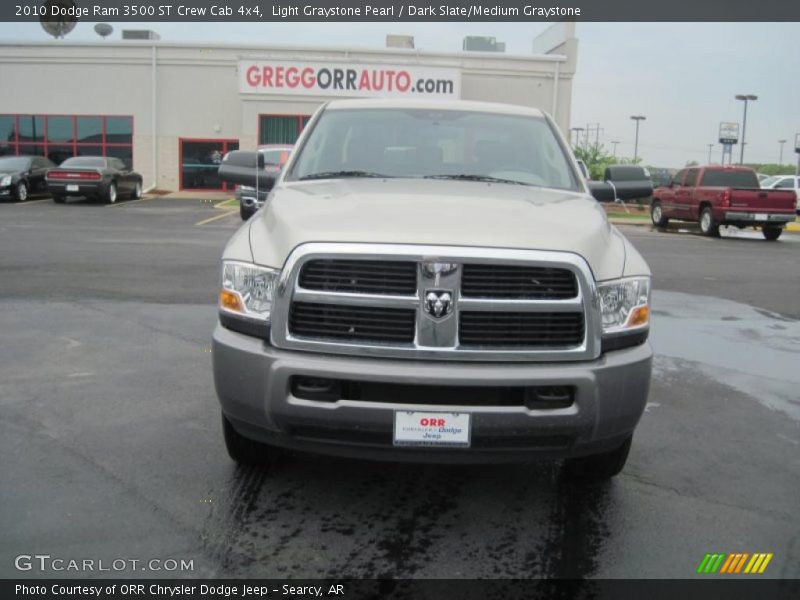 Light Graystone Pearl / Dark Slate/Medium Graystone 2010 Dodge Ram 3500 ST Crew Cab 4x4