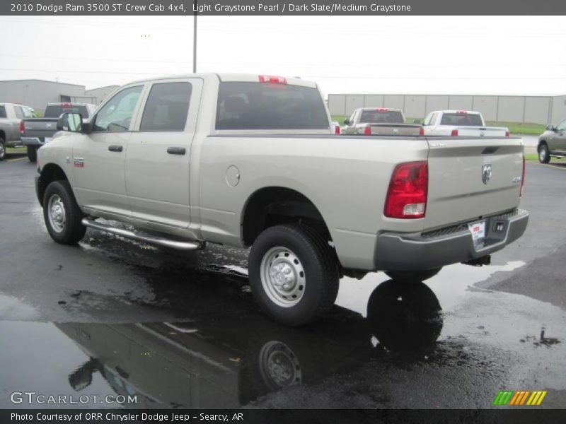 Light Graystone Pearl / Dark Slate/Medium Graystone 2010 Dodge Ram 3500 ST Crew Cab 4x4