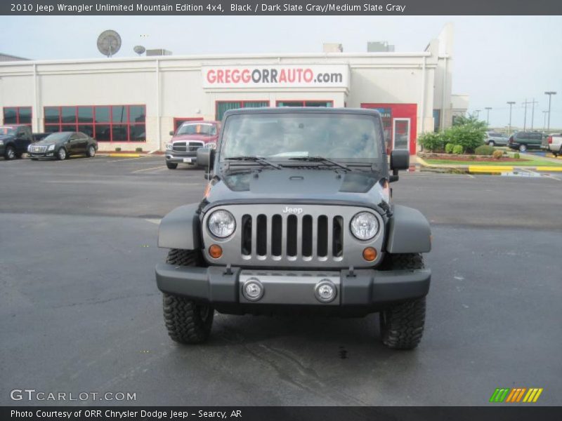 Black / Dark Slate Gray/Medium Slate Gray 2010 Jeep Wrangler Unlimited Mountain Edition 4x4