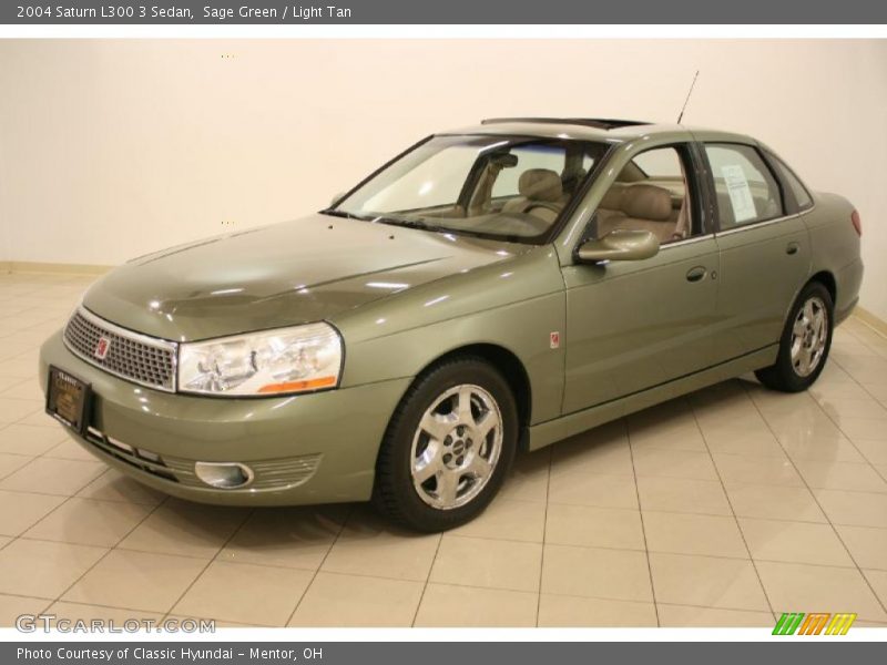 Sage Green / Light Tan 2004 Saturn L300 3 Sedan