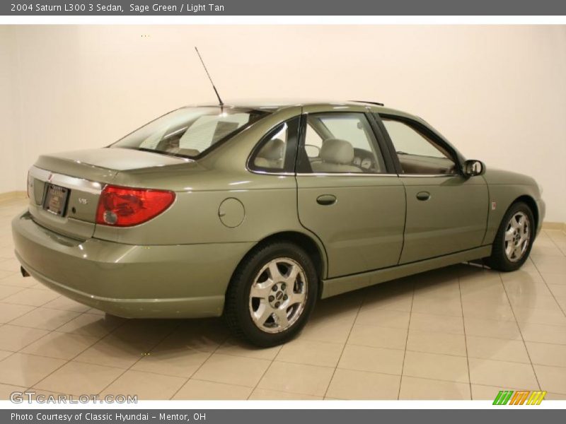 Sage Green / Light Tan 2004 Saturn L300 3 Sedan