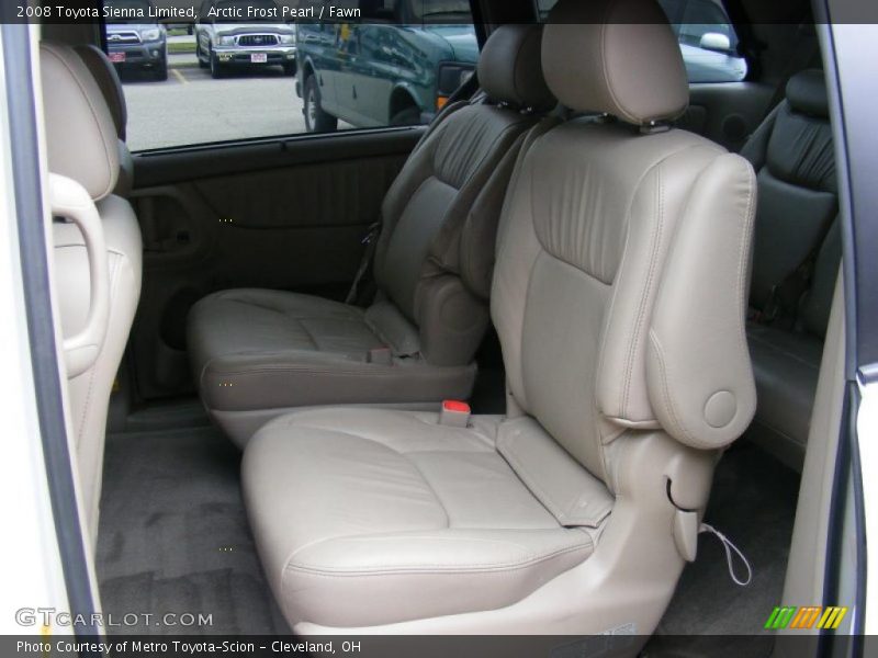 Arctic Frost Pearl / Fawn 2008 Toyota Sienna Limited