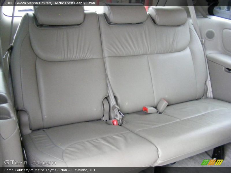 Arctic Frost Pearl / Fawn 2008 Toyota Sienna Limited