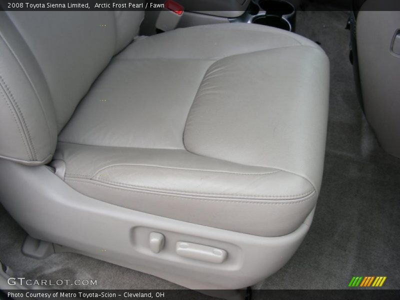 Arctic Frost Pearl / Fawn 2008 Toyota Sienna Limited