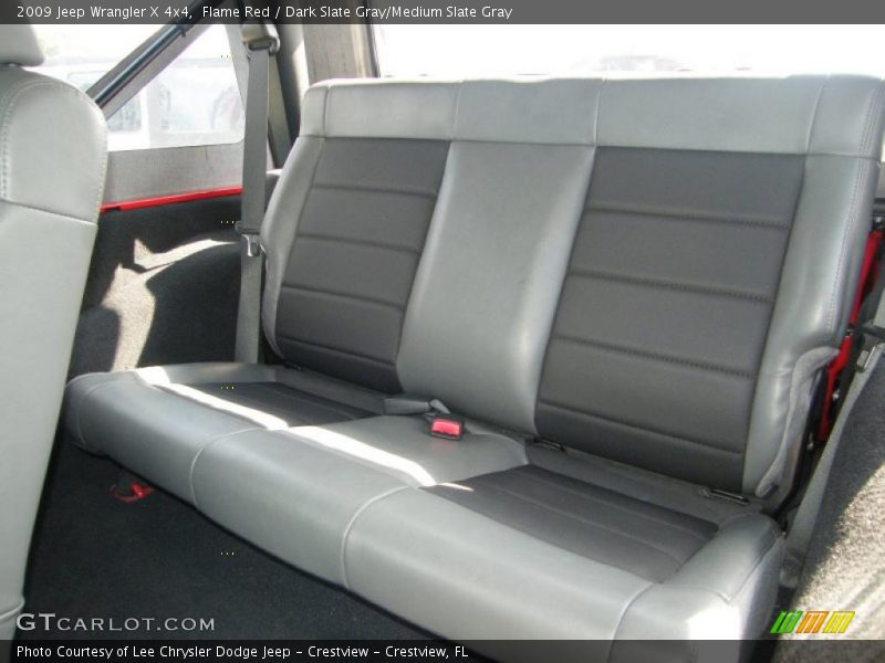 Flame Red / Dark Slate Gray/Medium Slate Gray 2009 Jeep Wrangler X 4x4