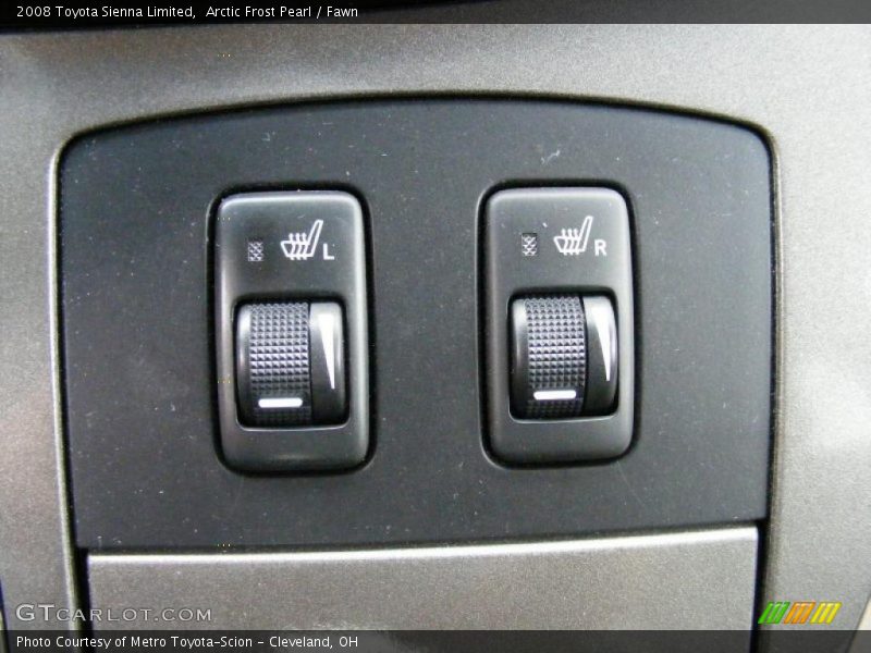 Arctic Frost Pearl / Fawn 2008 Toyota Sienna Limited