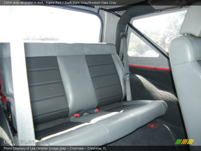 Flame Red / Dark Slate Gray/Medium Slate Gray 2009 Jeep Wrangler X 4x4