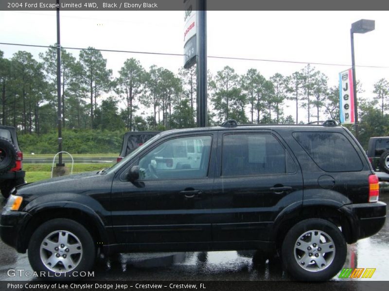 Black / Ebony Black 2004 Ford Escape Limited 4WD