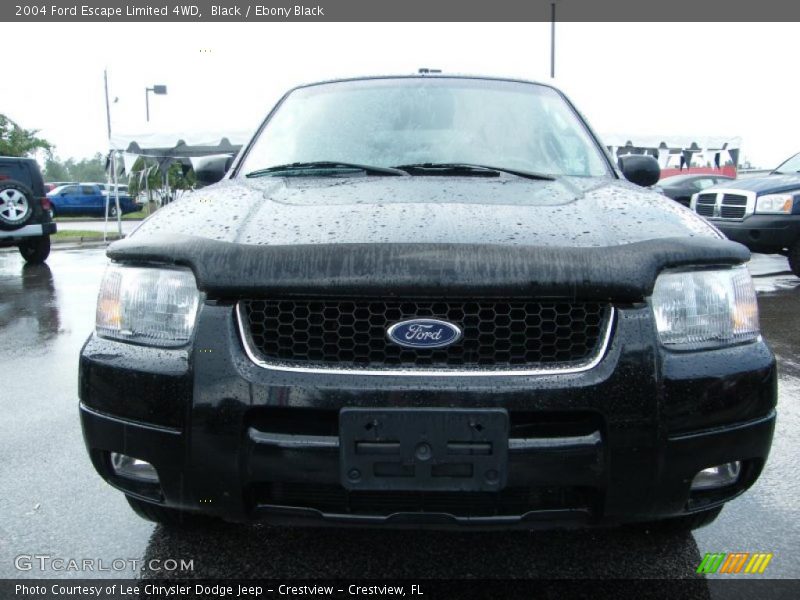 Black / Ebony Black 2004 Ford Escape Limited 4WD