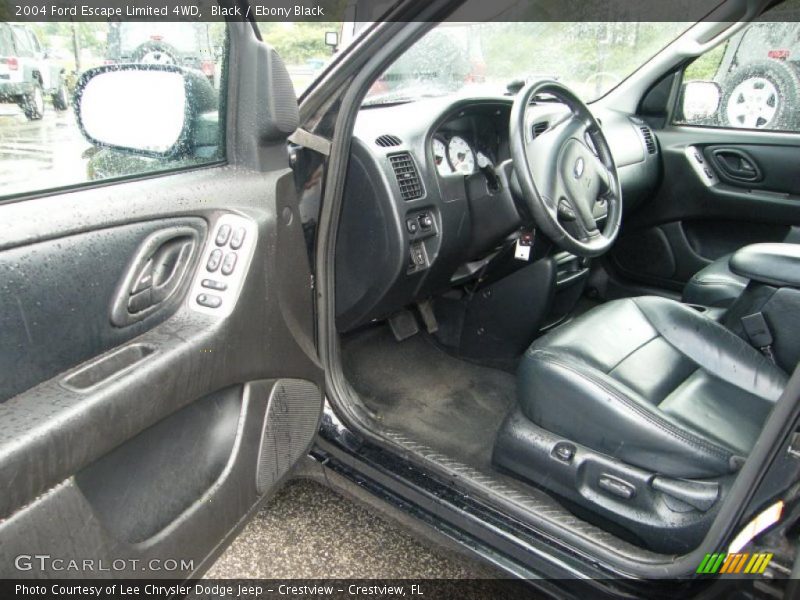 Black / Ebony Black 2004 Ford Escape Limited 4WD
