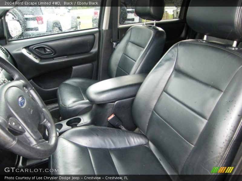 Black / Ebony Black 2004 Ford Escape Limited 4WD