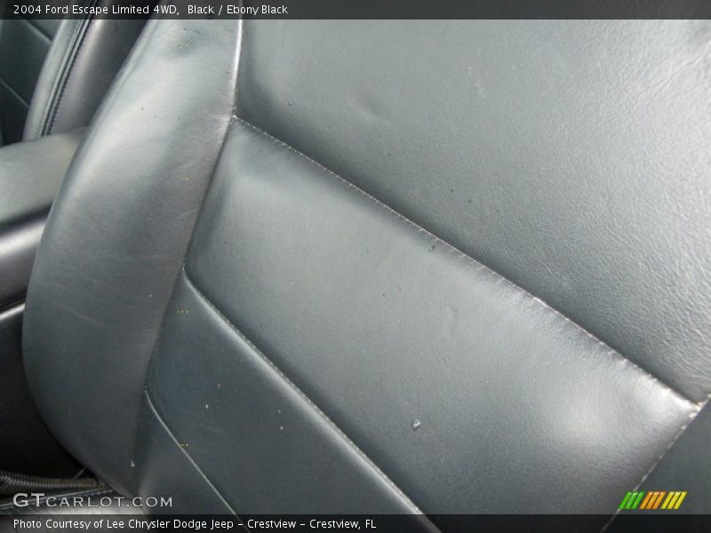 Black / Ebony Black 2004 Ford Escape Limited 4WD