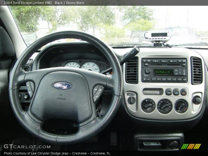 Black / Ebony Black 2004 Ford Escape Limited 4WD