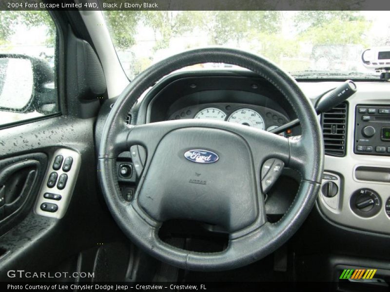 Black / Ebony Black 2004 Ford Escape Limited 4WD