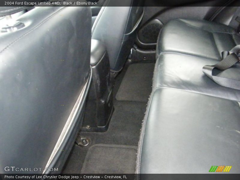 Black / Ebony Black 2004 Ford Escape Limited 4WD