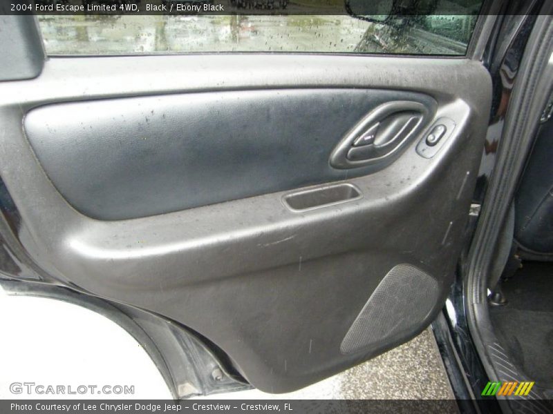Black / Ebony Black 2004 Ford Escape Limited 4WD