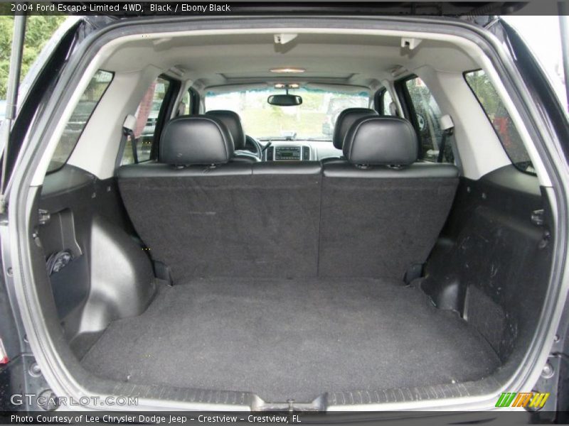 Black / Ebony Black 2004 Ford Escape Limited 4WD