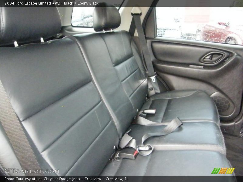 Black / Ebony Black 2004 Ford Escape Limited 4WD