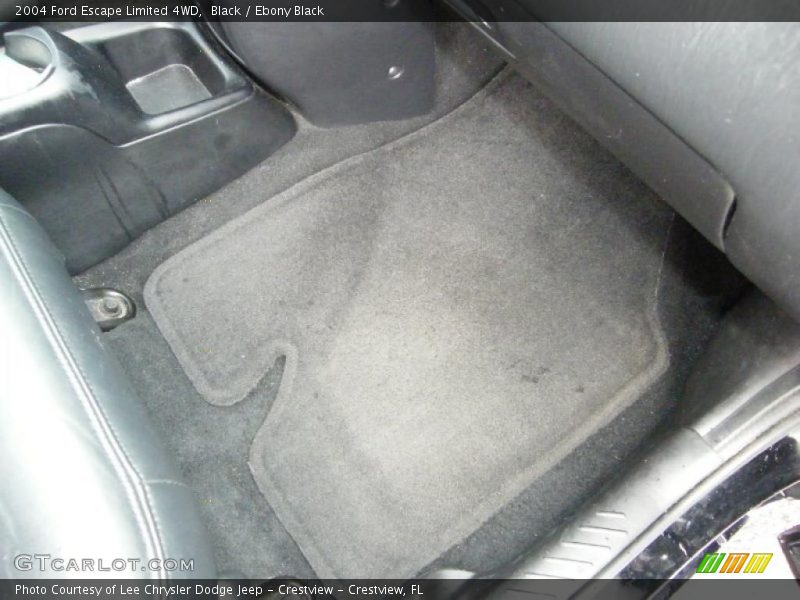 Black / Ebony Black 2004 Ford Escape Limited 4WD