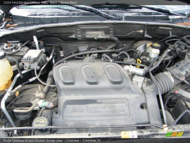 Black / Ebony Black 2004 Ford Escape Limited 4WD