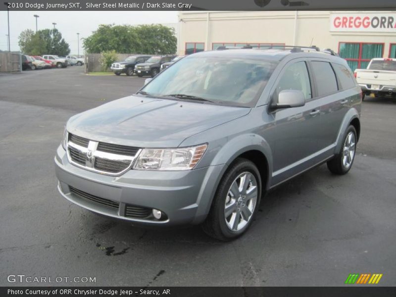 Silver Steel Metallic / Dark Slate Gray 2010 Dodge Journey SXT