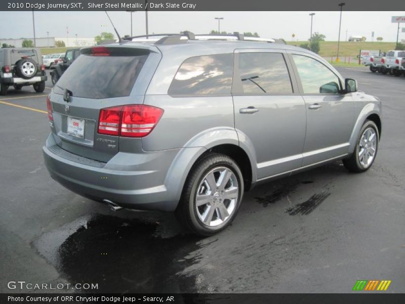 Silver Steel Metallic / Dark Slate Gray 2010 Dodge Journey SXT