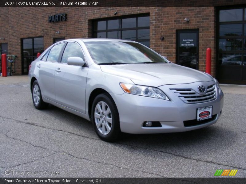 Titanium Metallic / Ash 2007 Toyota Camry XLE V6