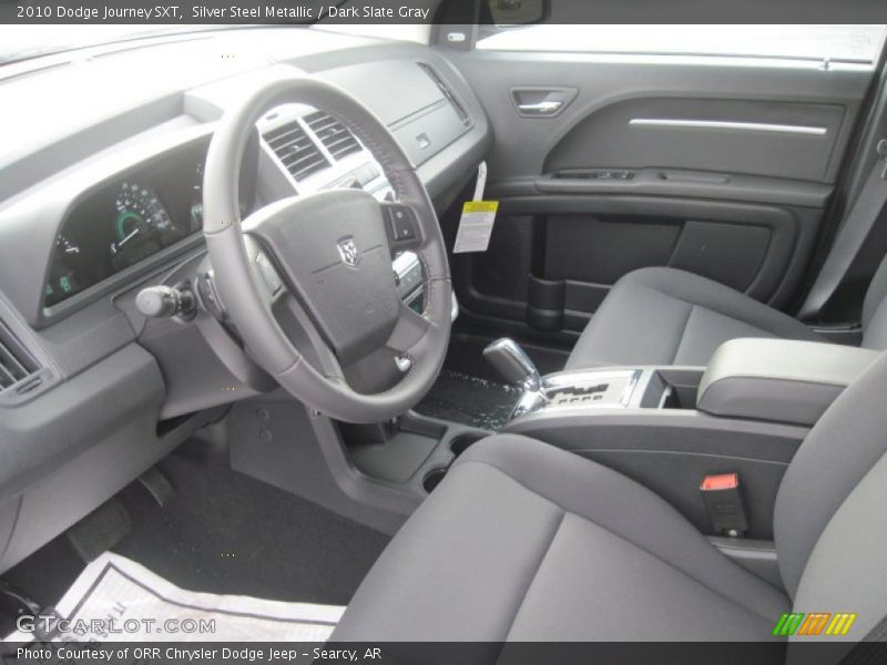 Silver Steel Metallic / Dark Slate Gray 2010 Dodge Journey SXT