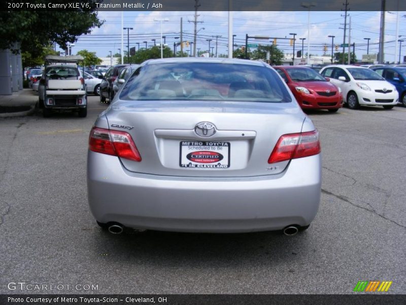 Titanium Metallic / Ash 2007 Toyota Camry XLE V6