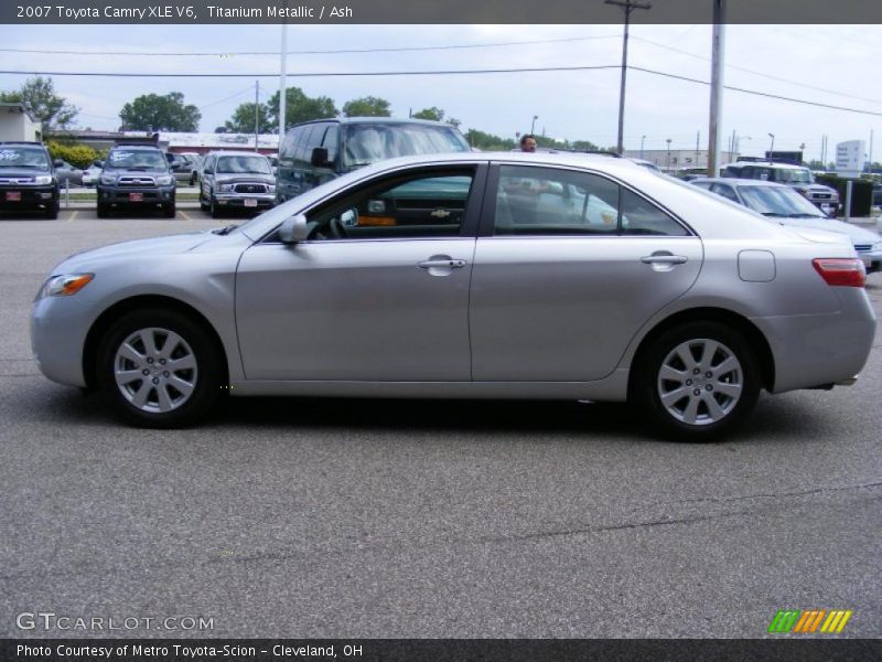 Titanium Metallic / Ash 2007 Toyota Camry XLE V6