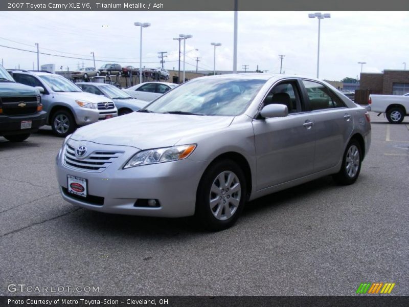 Titanium Metallic / Ash 2007 Toyota Camry XLE V6