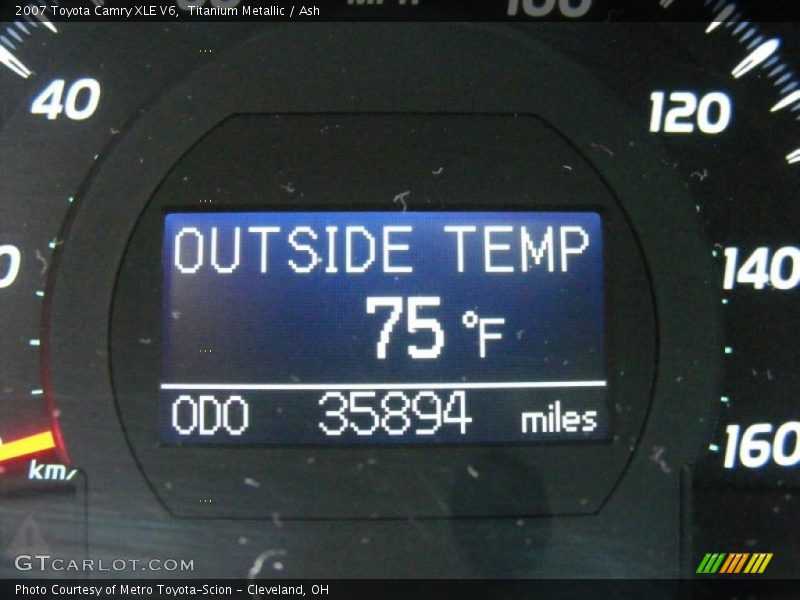 Titanium Metallic / Ash 2007 Toyota Camry XLE V6