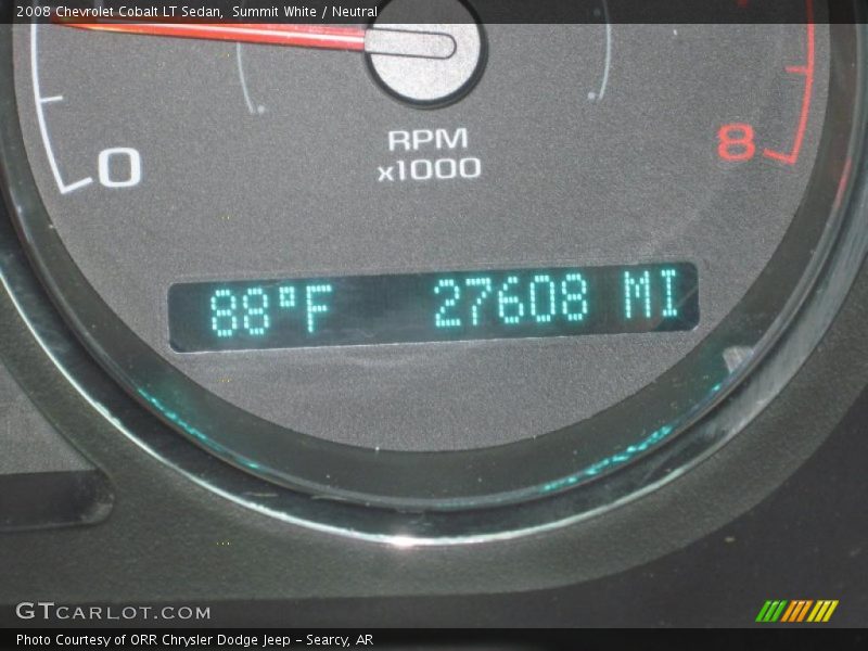 Summit White / Neutral 2008 Chevrolet Cobalt LT Sedan