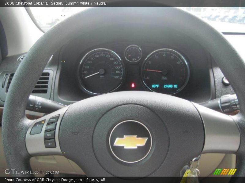 Summit White / Neutral 2008 Chevrolet Cobalt LT Sedan