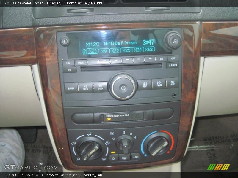 Summit White / Neutral 2008 Chevrolet Cobalt LT Sedan