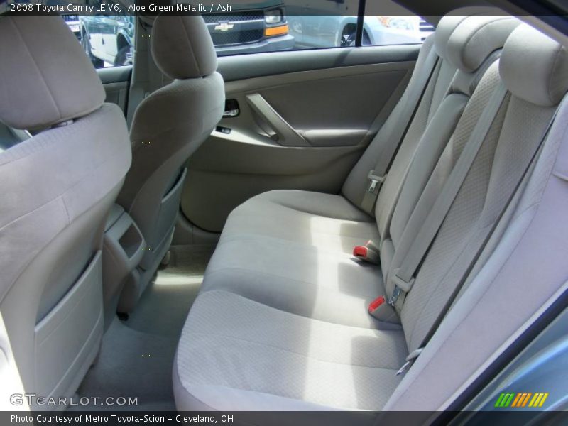 Aloe Green Metallic / Ash 2008 Toyota Camry LE V6