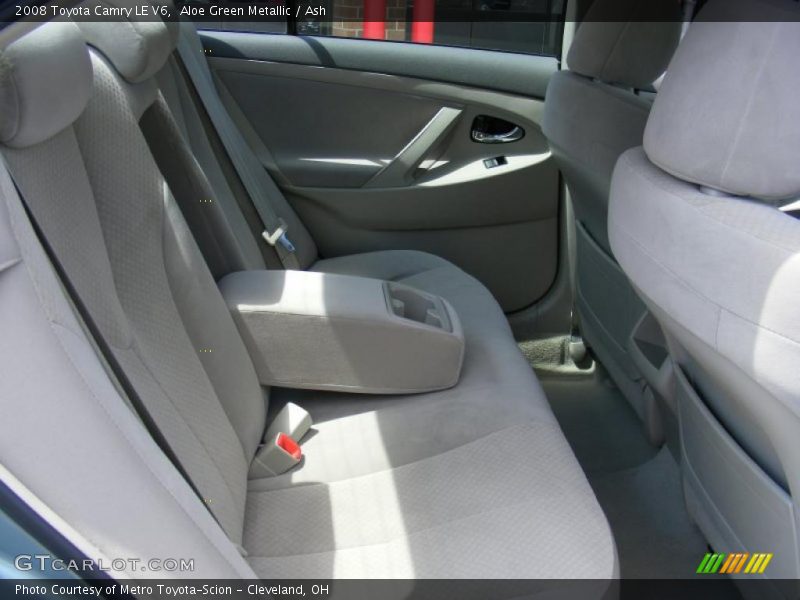Aloe Green Metallic / Ash 2008 Toyota Camry LE V6