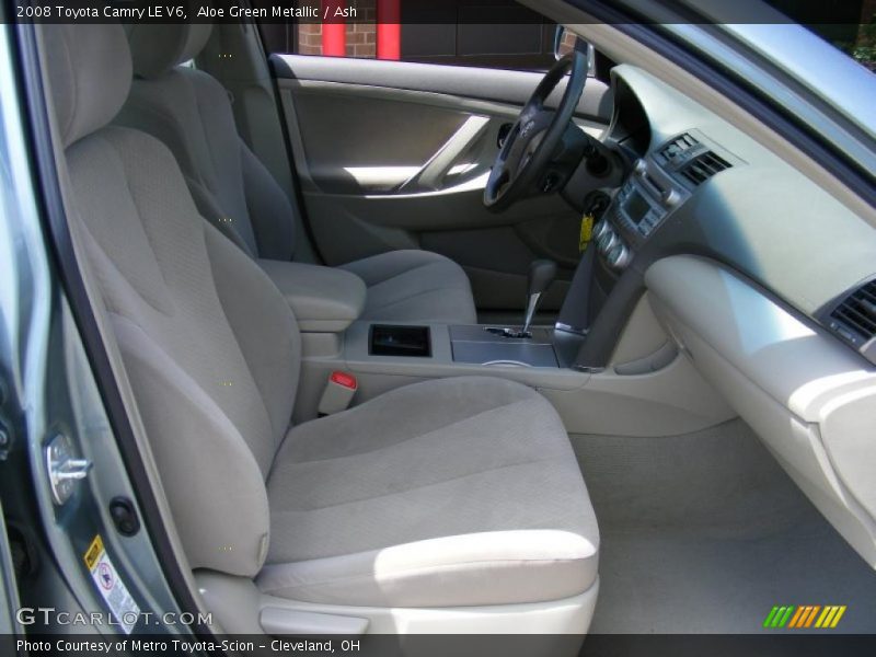 Aloe Green Metallic / Ash 2008 Toyota Camry LE V6