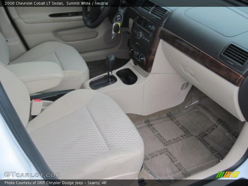 Summit White / Neutral 2008 Chevrolet Cobalt LT Sedan