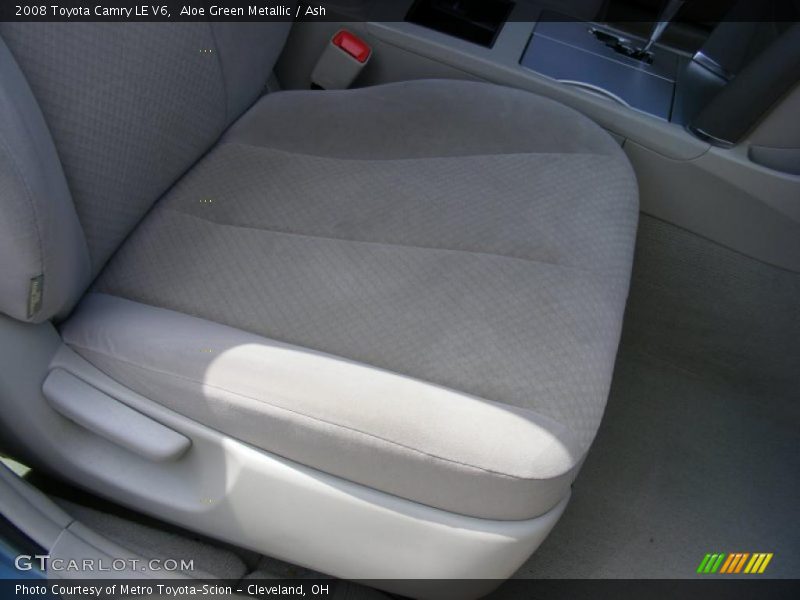 Aloe Green Metallic / Ash 2008 Toyota Camry LE V6