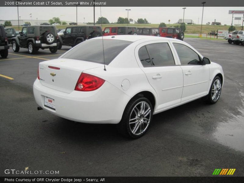 Summit White / Neutral 2008 Chevrolet Cobalt LT Sedan