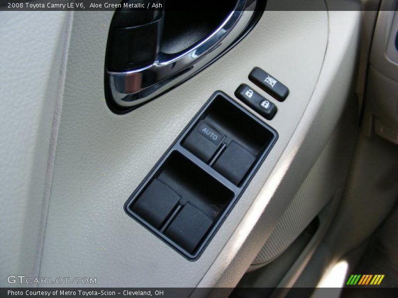 Aloe Green Metallic / Ash 2008 Toyota Camry LE V6