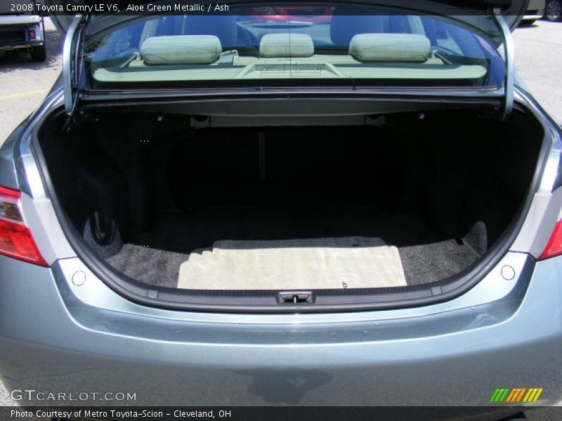 Aloe Green Metallic / Ash 2008 Toyota Camry LE V6